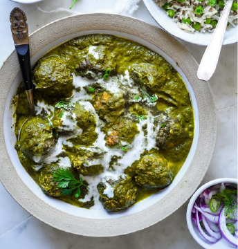 kofta palak