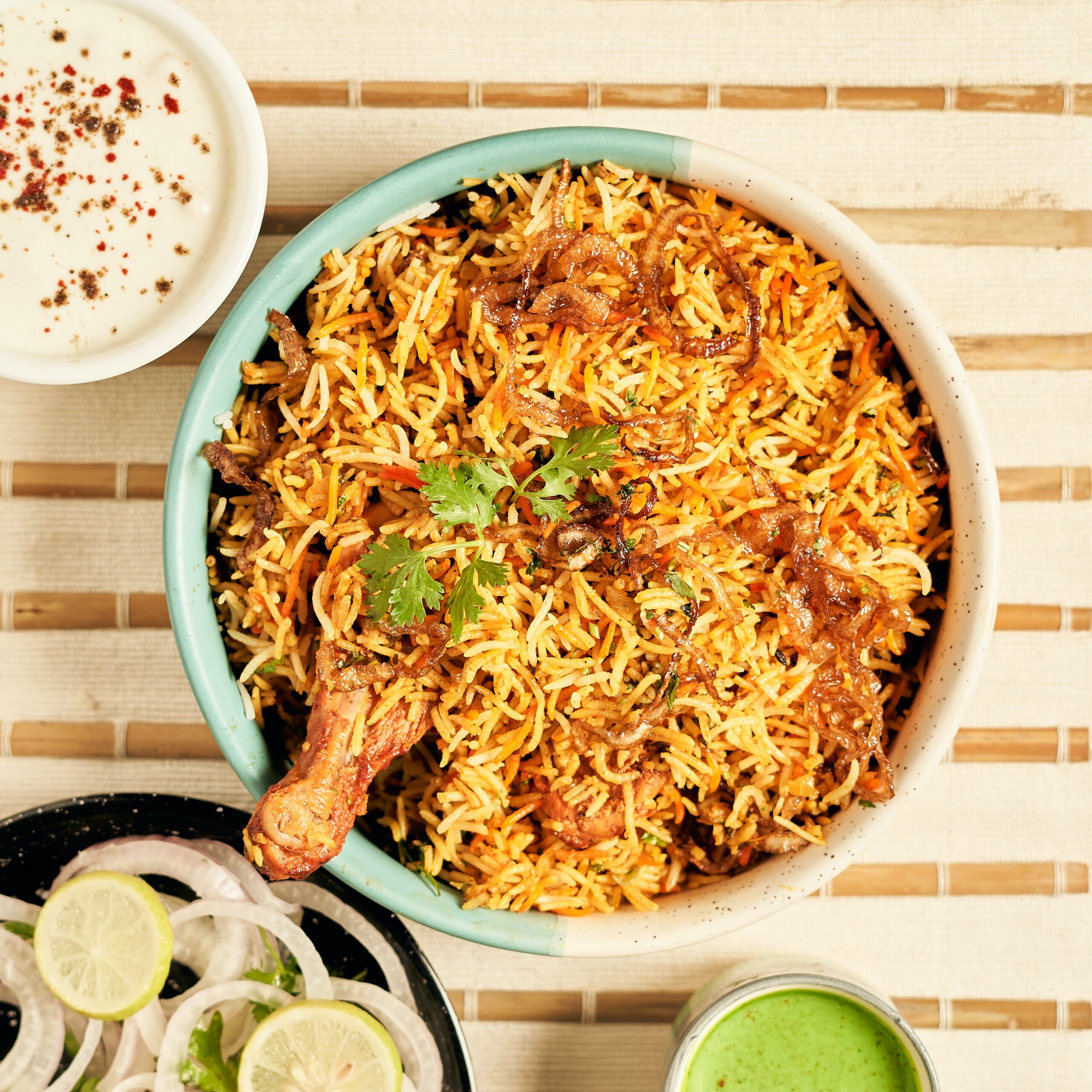 Chicken Pulao and Biryani Daig