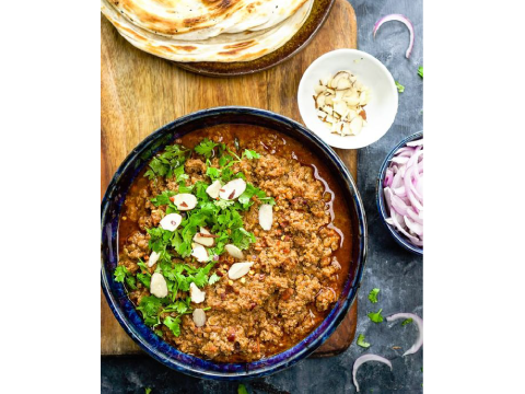 mutton qeema price of a daig